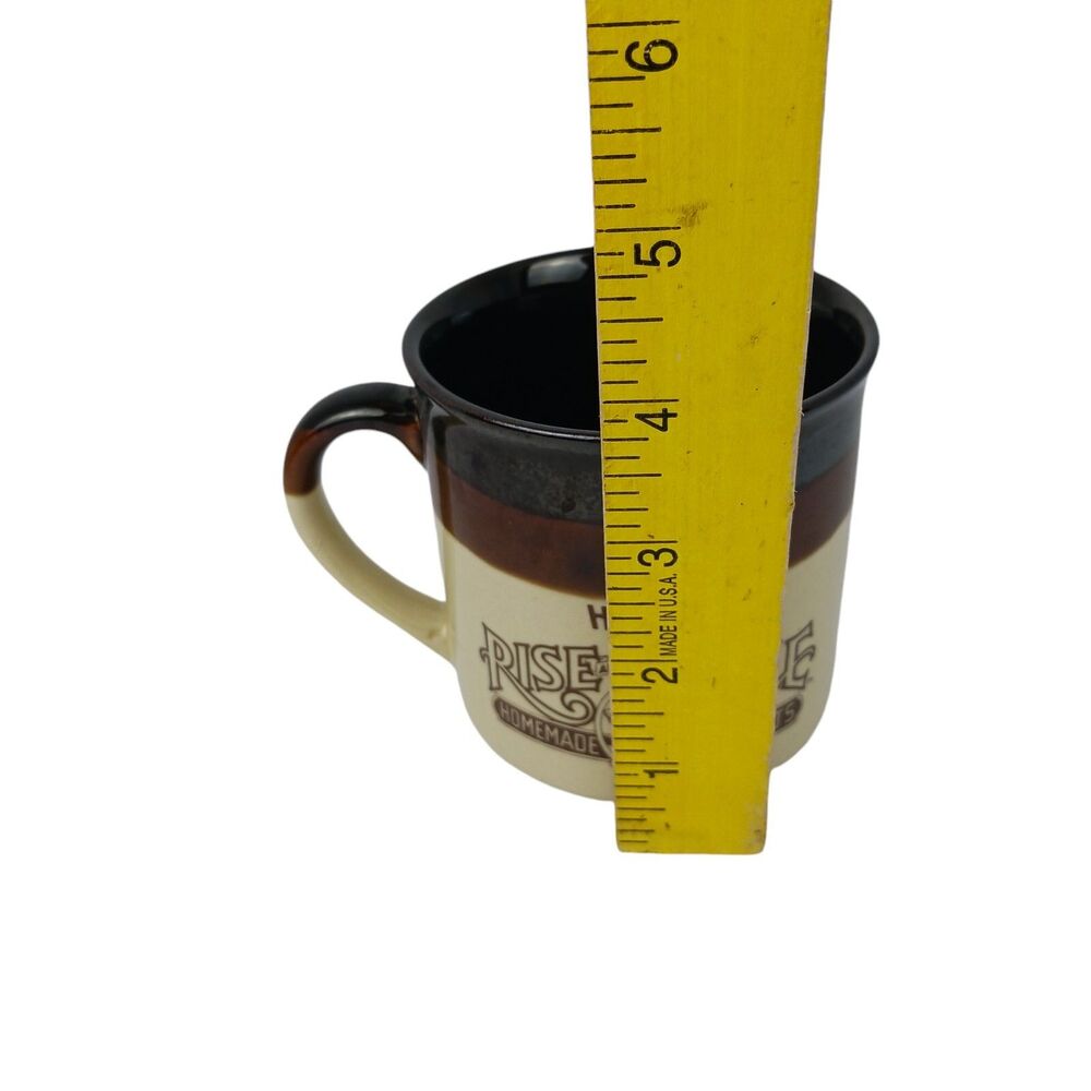 Hardee’s Vintage Coffee Cup Mug 1989 Rise and Shine Homemade Biscuits - Picture 3 of 5